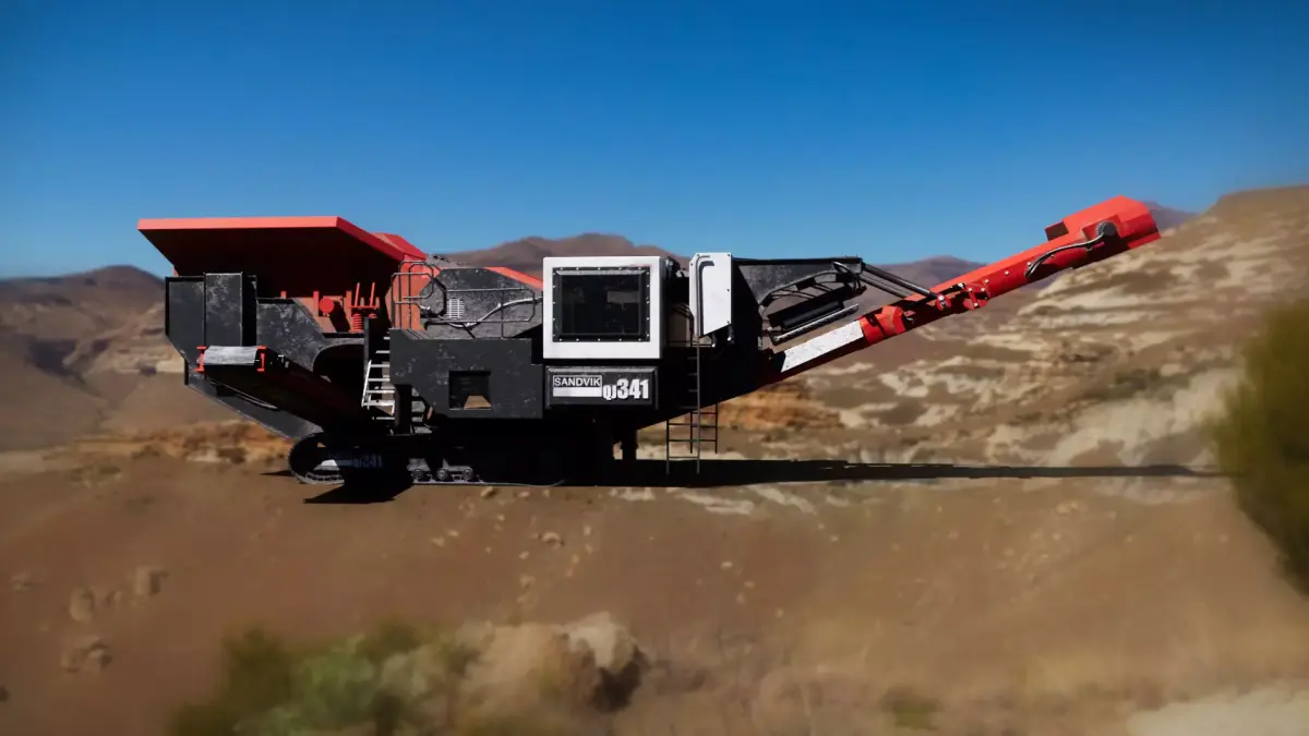 Stone Crusher  SandVik 3D model