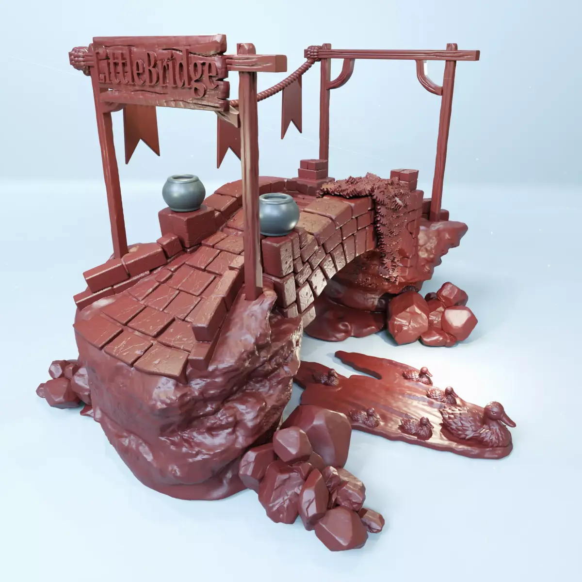 LittleBridge 3D print model purchase