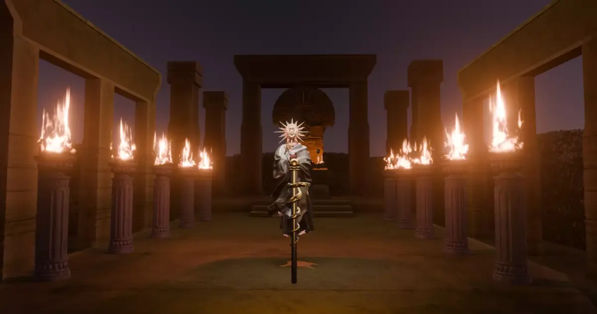 Temple Animation 3D model