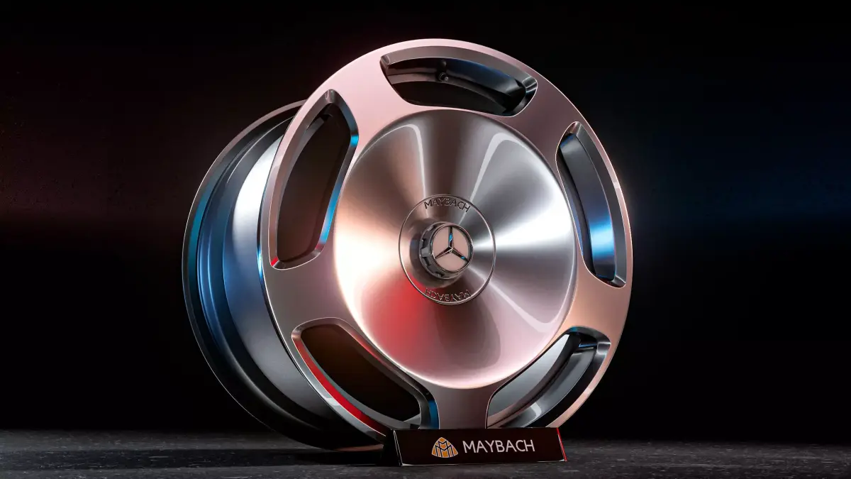 Wheel Mercedes Maybach Monoblock 3D model