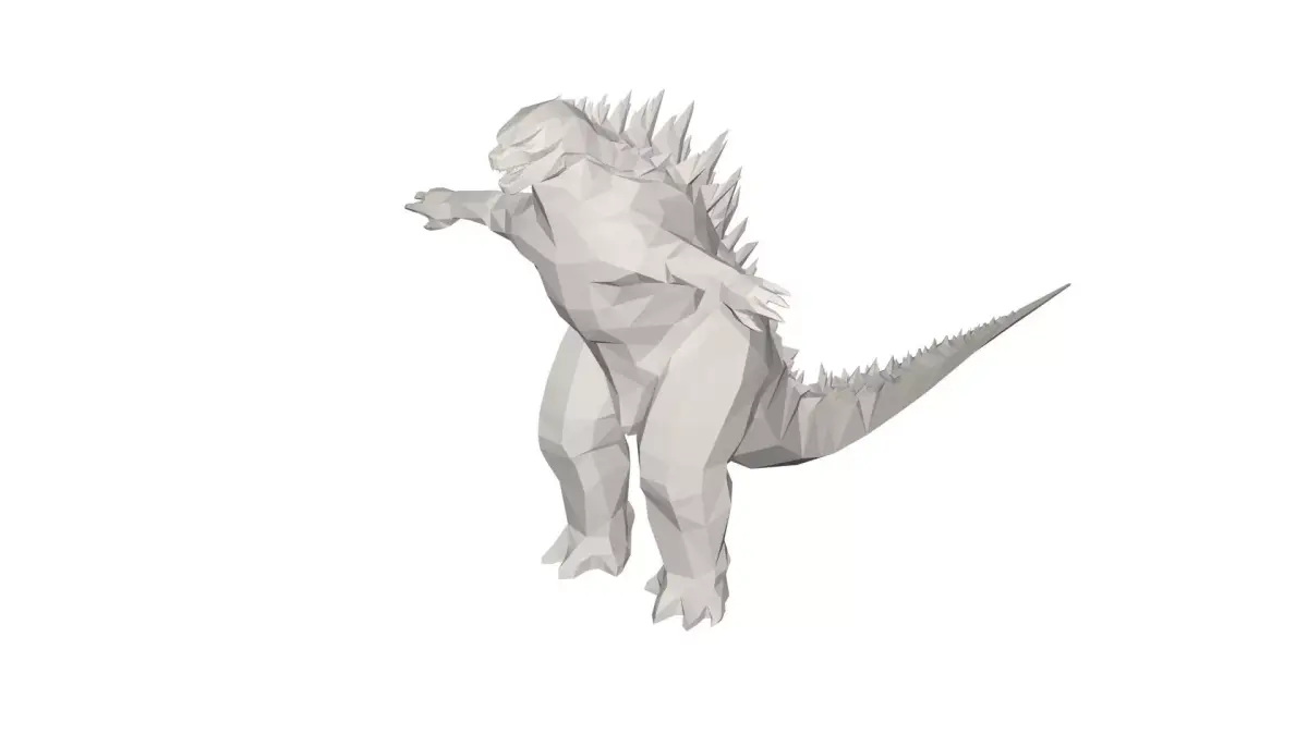 Godzilla 3D model