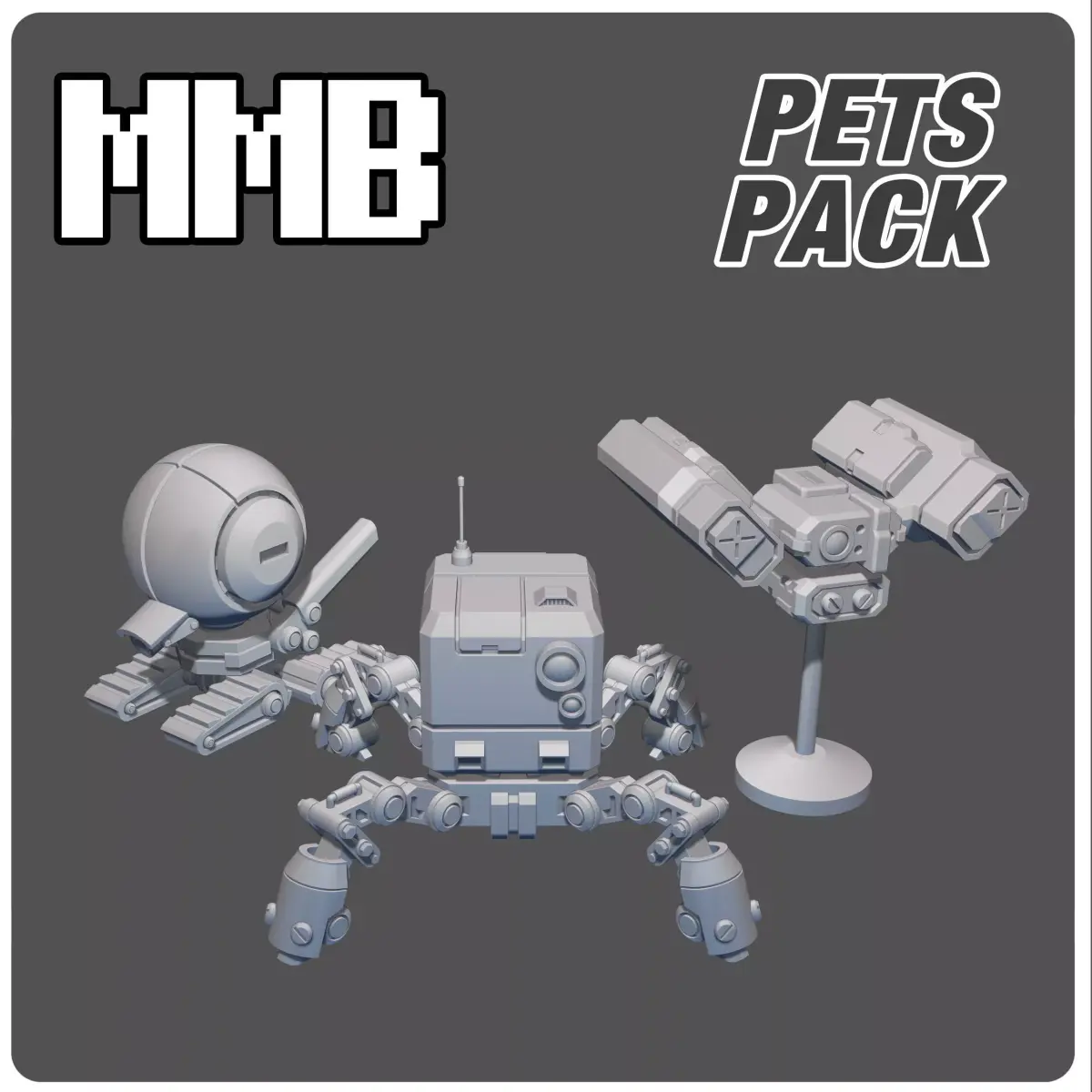 MMB Addon 3 Mech pets 3D print model