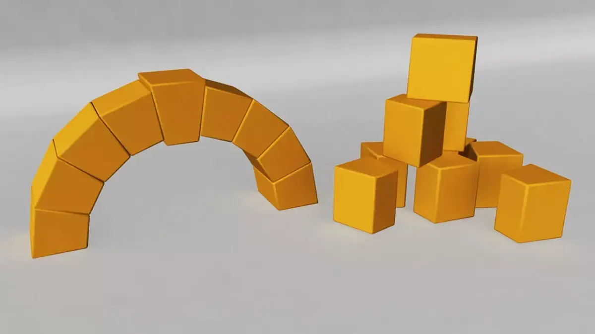 Roman Arch Blocks Free 3D print model