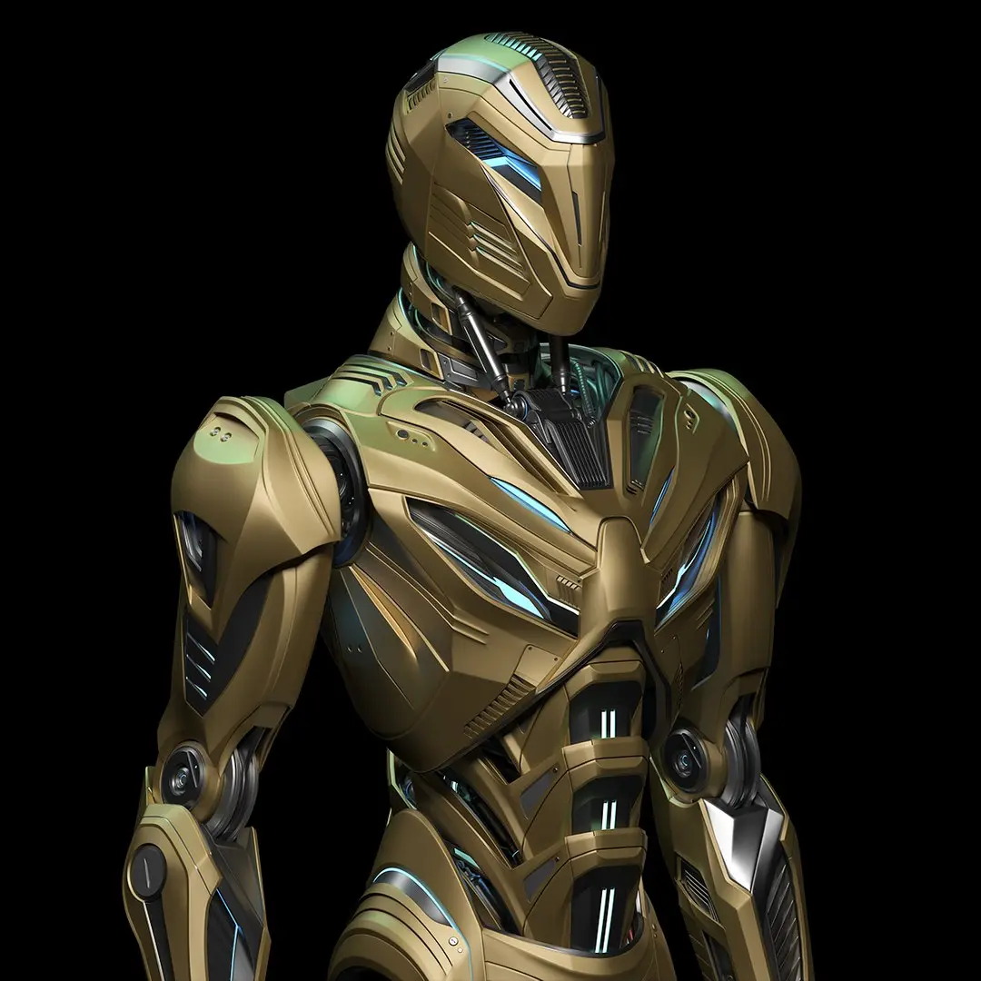 ROBOT ALIEN MECH - RIGGED - ADVANCED EDITION 3D model purchase