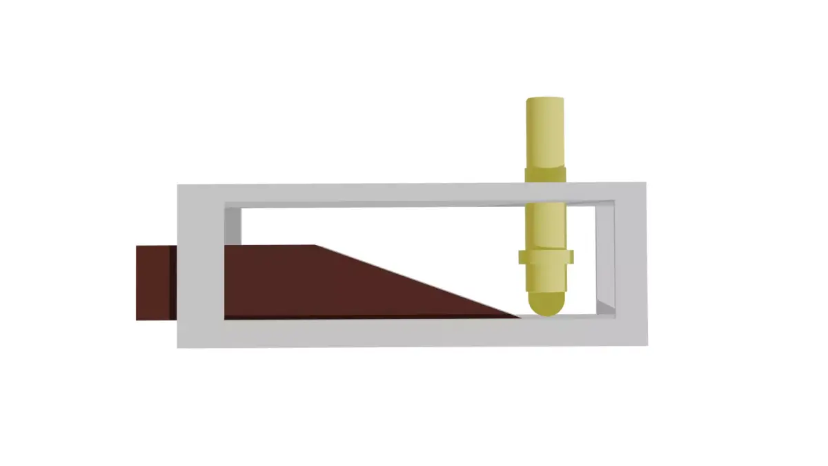 Wedge Cam 3D model