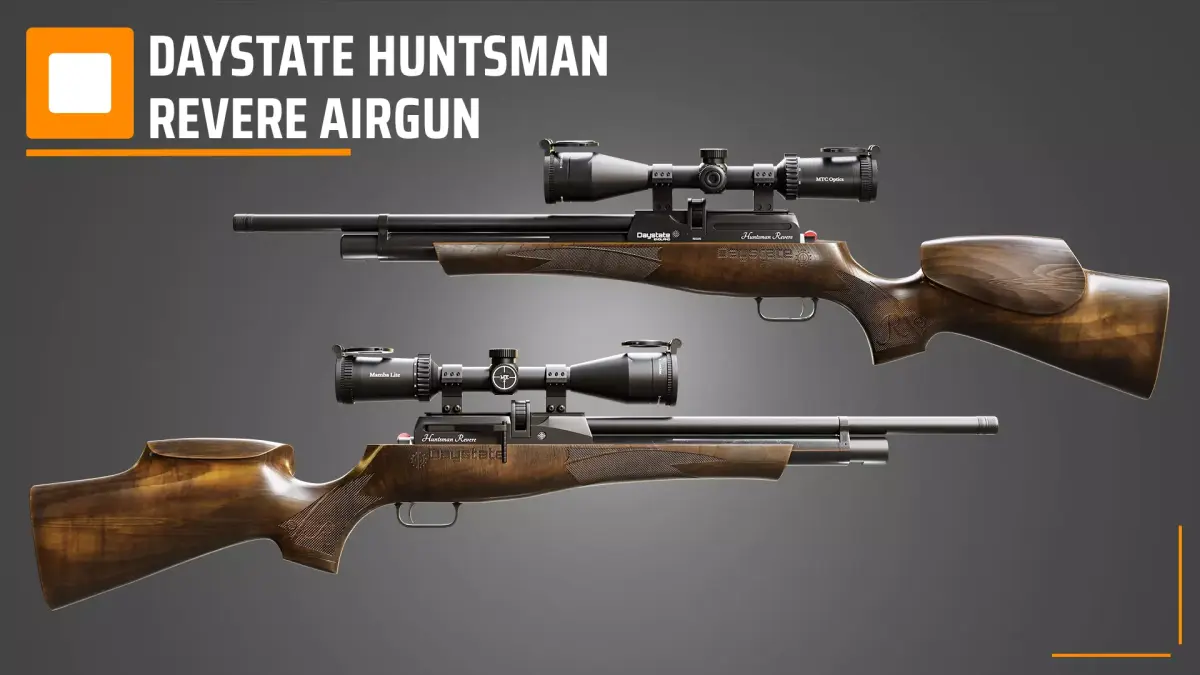 Daystate Huntsman Revere Airgun 3D model