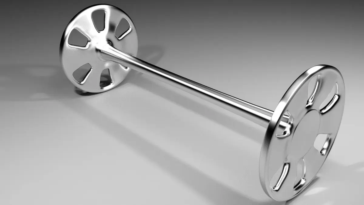 Metal Wheel 1 3D model