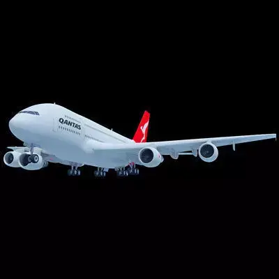 Qantas Airbus Model 3D model
