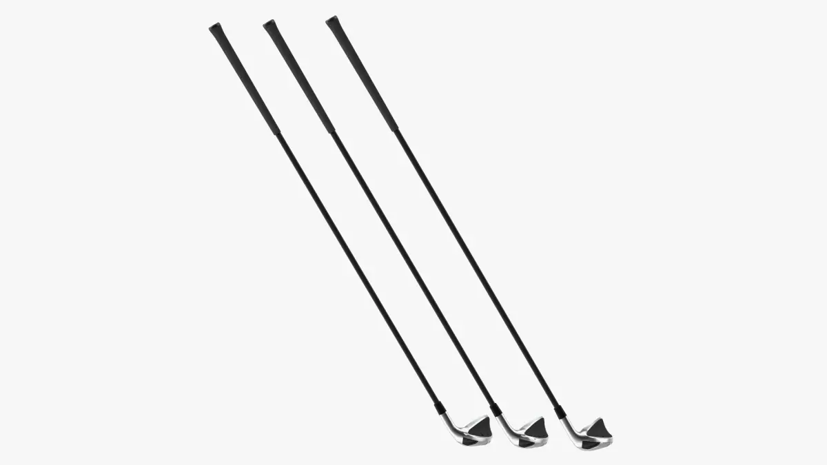 Short Iron Set 3D model
