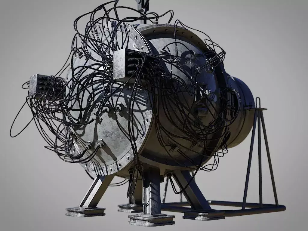 Atom Bomb 3D model