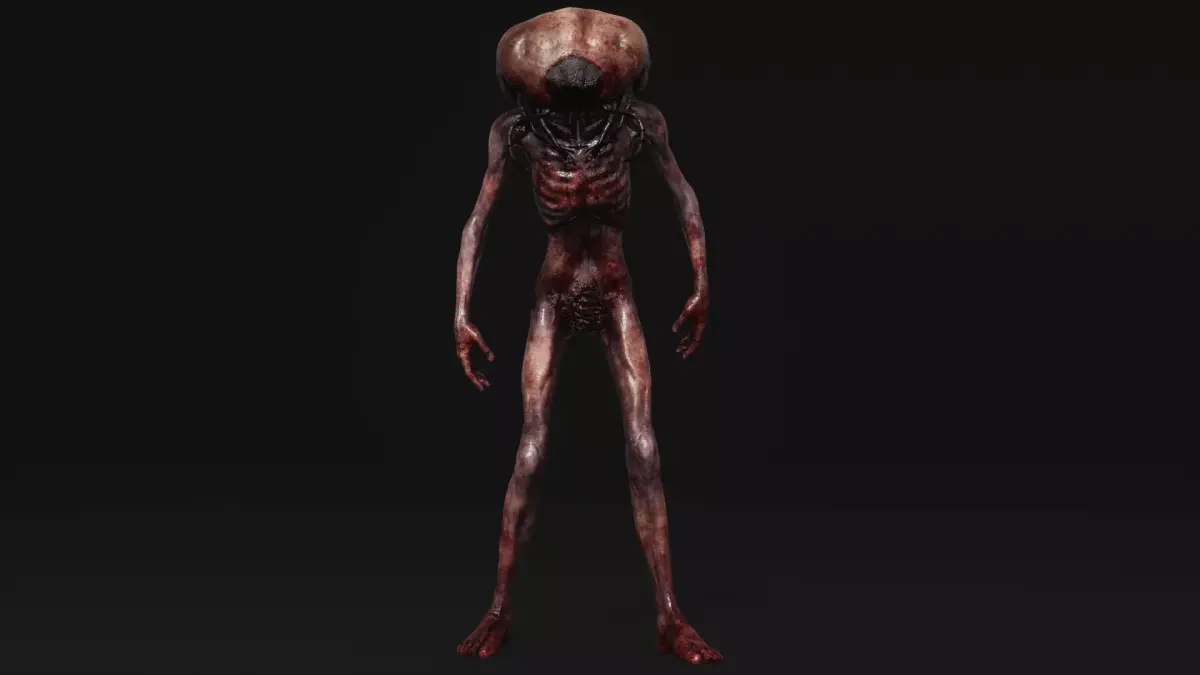 Mutant Tick - Horror Insects Collection Low-poly 3D model