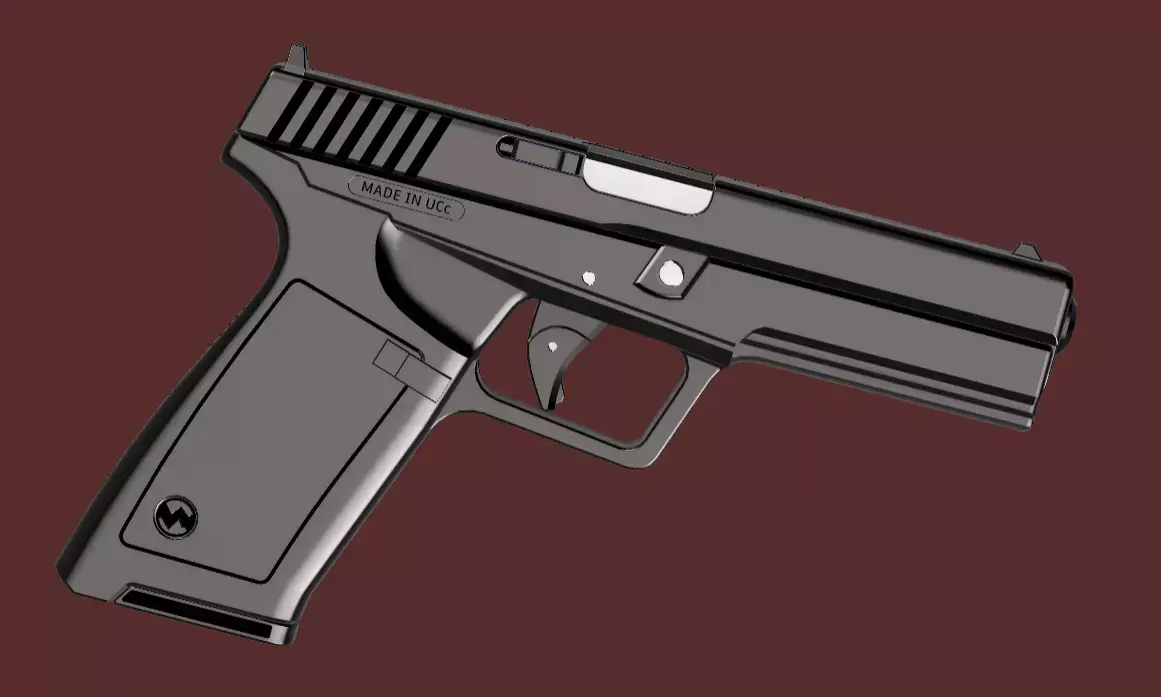 The Last of Us Part II - Abby handgun for cosplay 3D print model