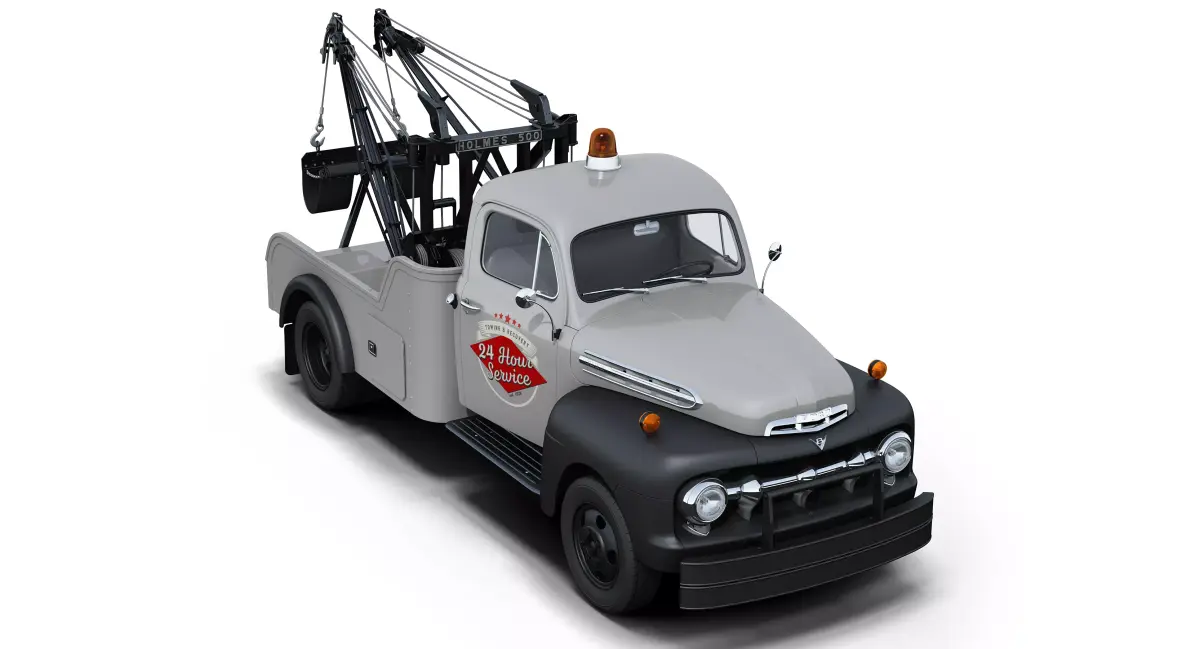Holmes 500 Tow Truck  3D model