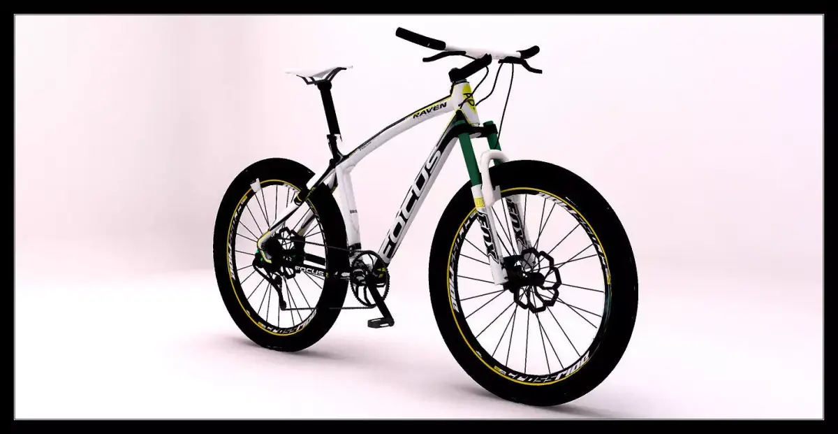 Mountain bike 3D model purchase