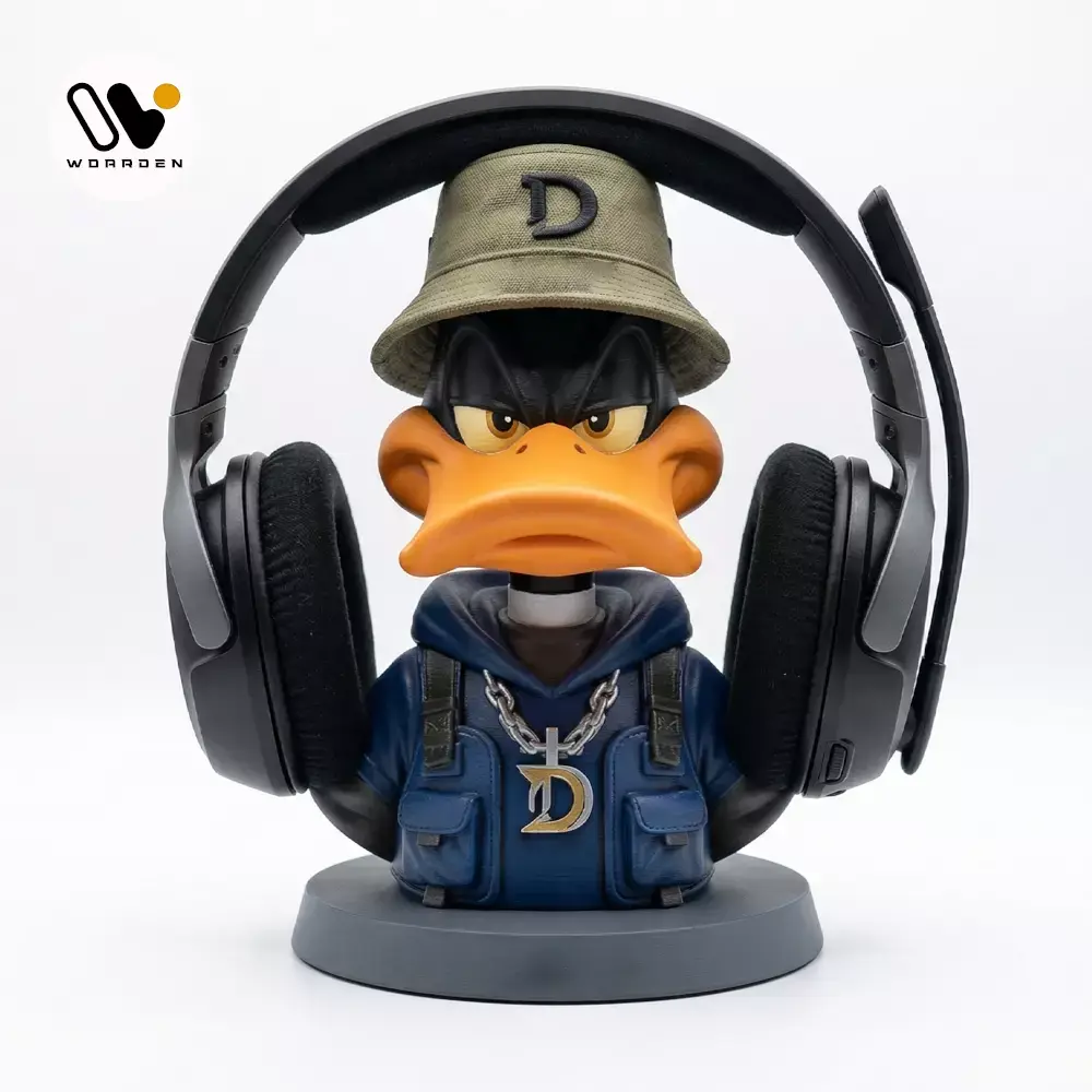 Daffy Duck Headset Holder STL 3D print model