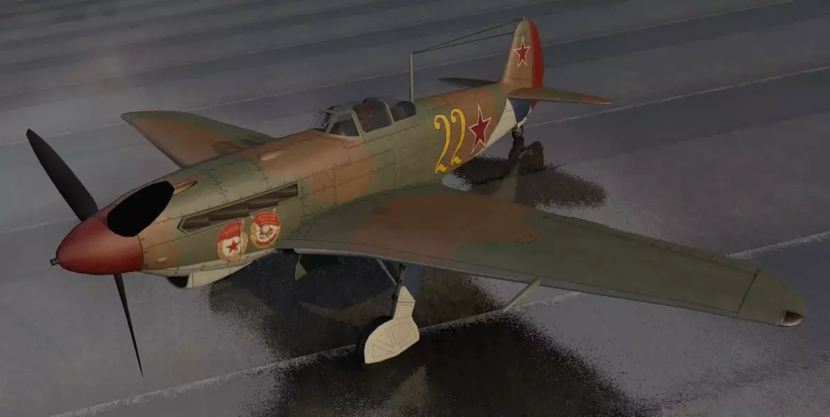 Yakovlev Yak-9D 3D model