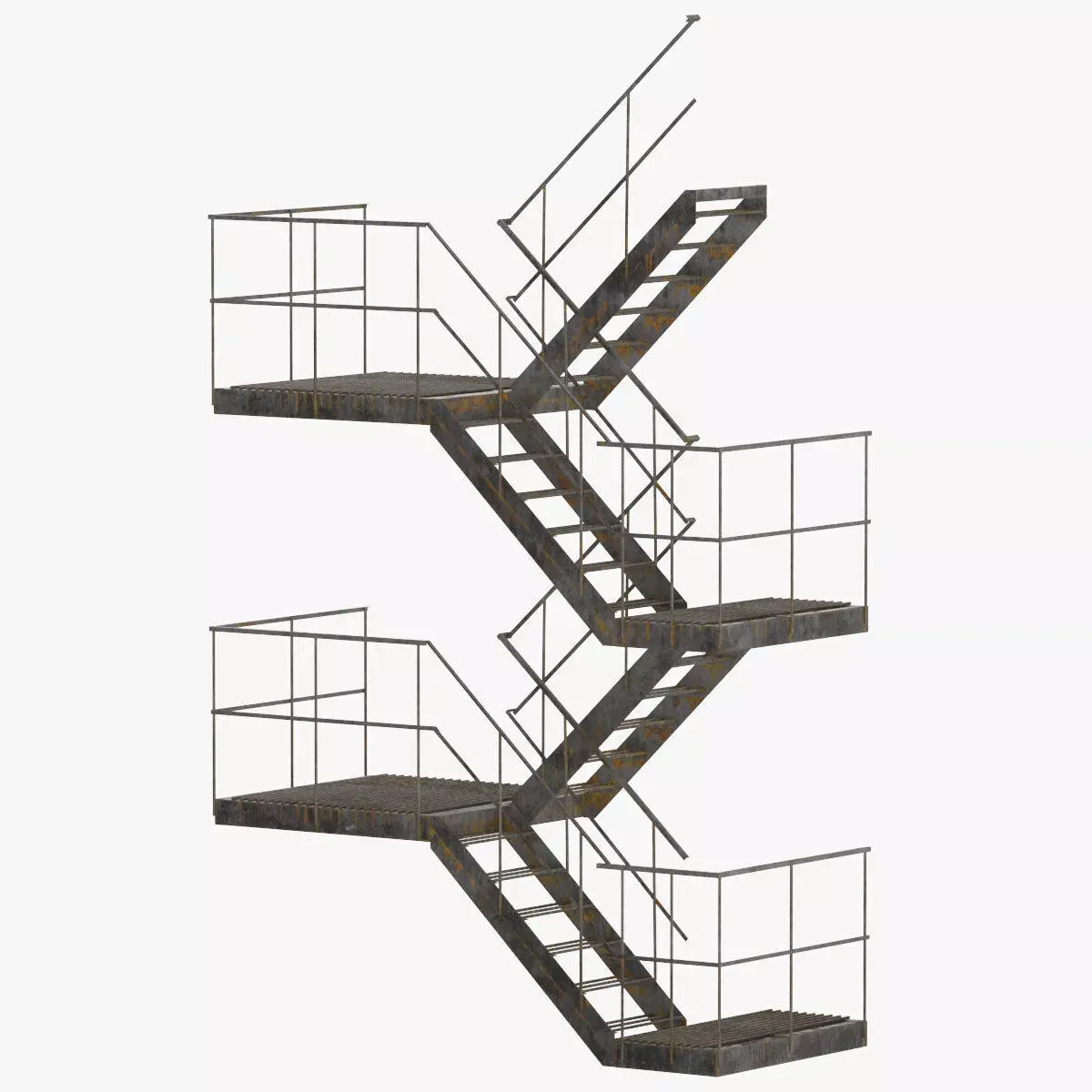 External Staircase 3D model