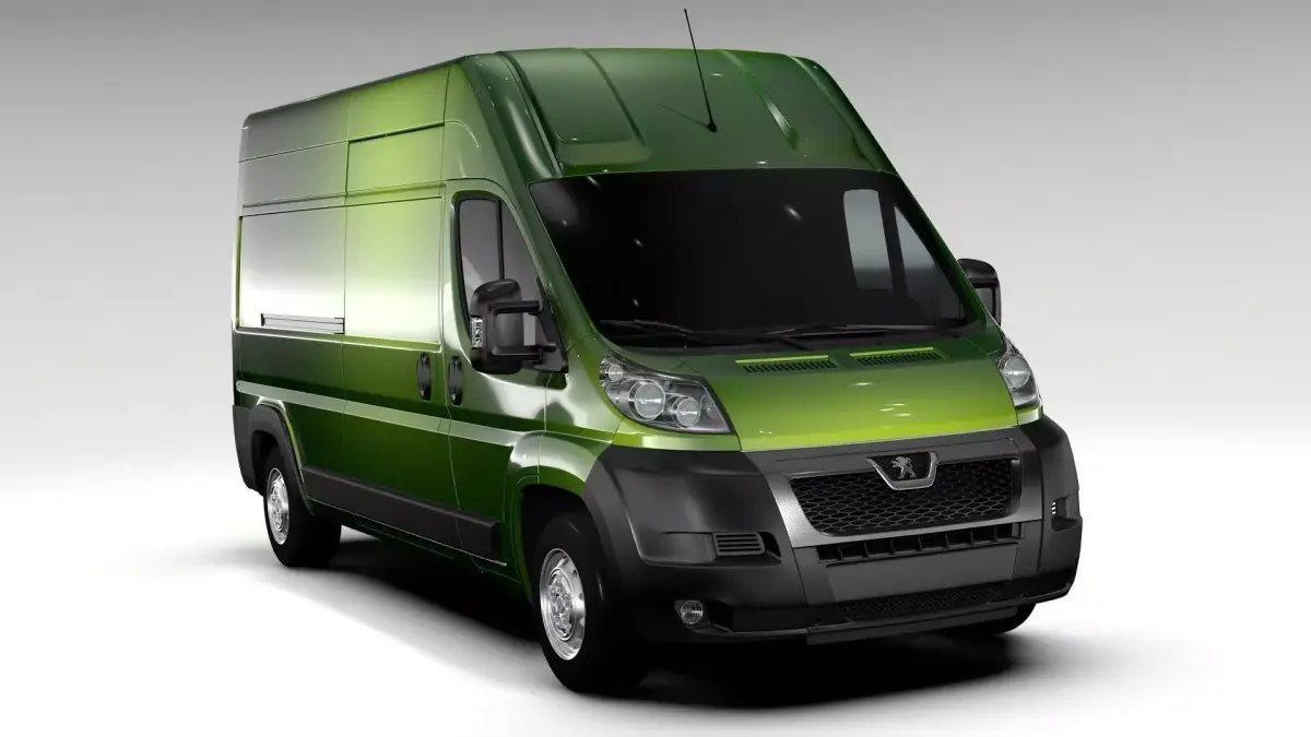 Peugeot Boxer Van L3H3 2006-2014 3D model