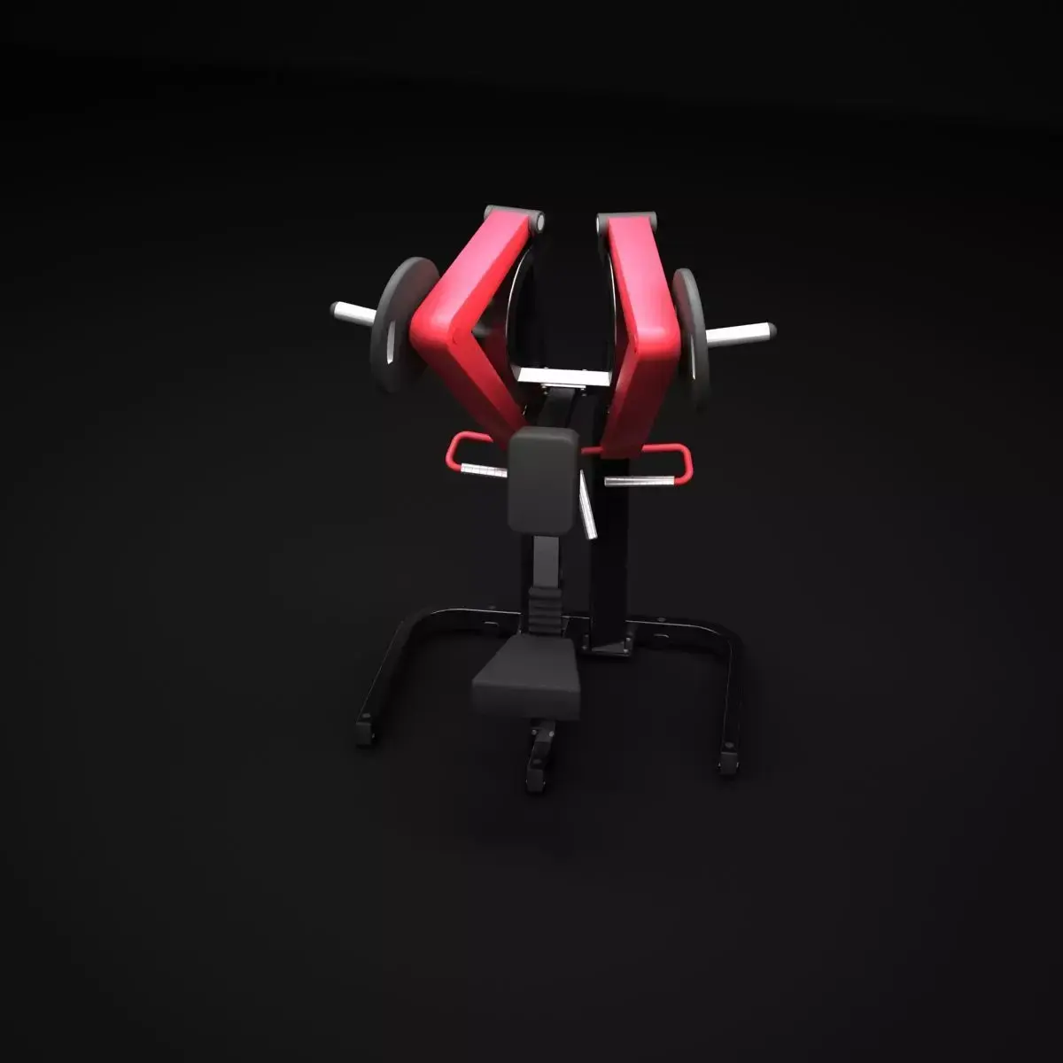 Low Row 3D model