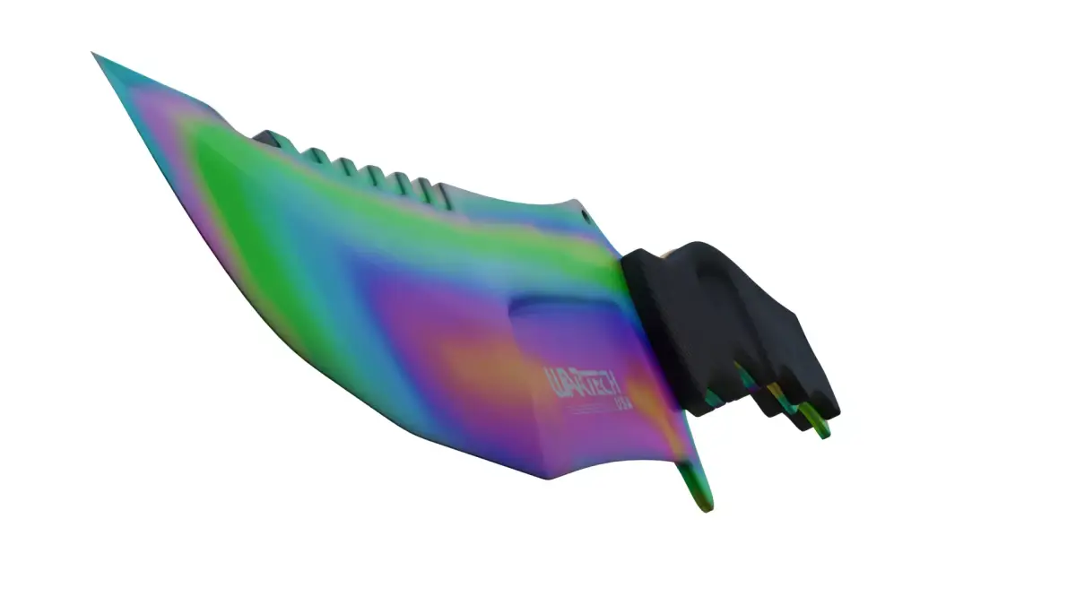Huntsman Knife - CS GO - Fade Texture Free 3D model