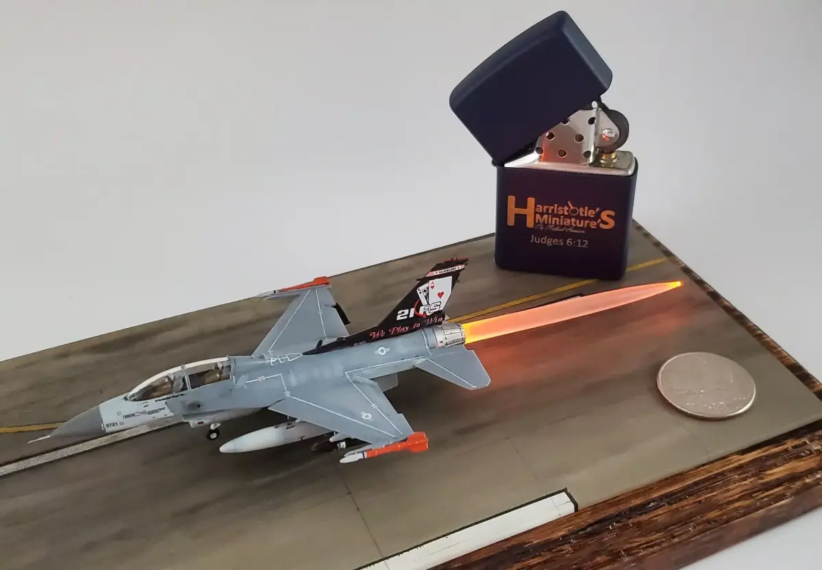 F-16 Engine Nozzles 3D print model