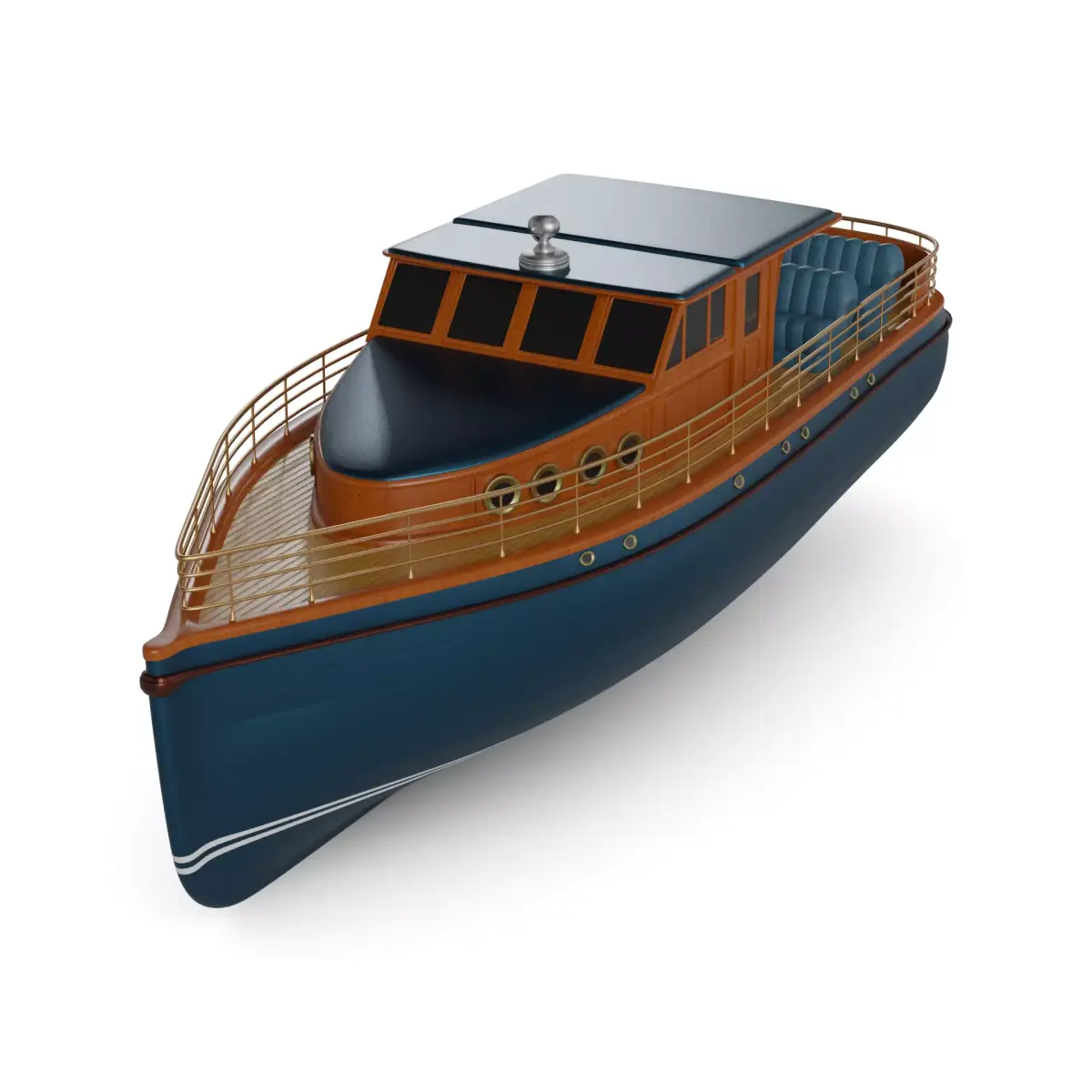 Motorboat 3D model