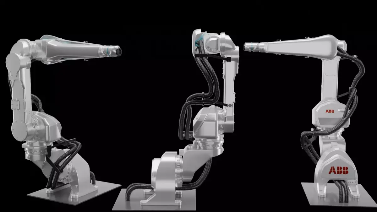 ABB IRB 6640 Industrial Robotic Arm 3D model purchase