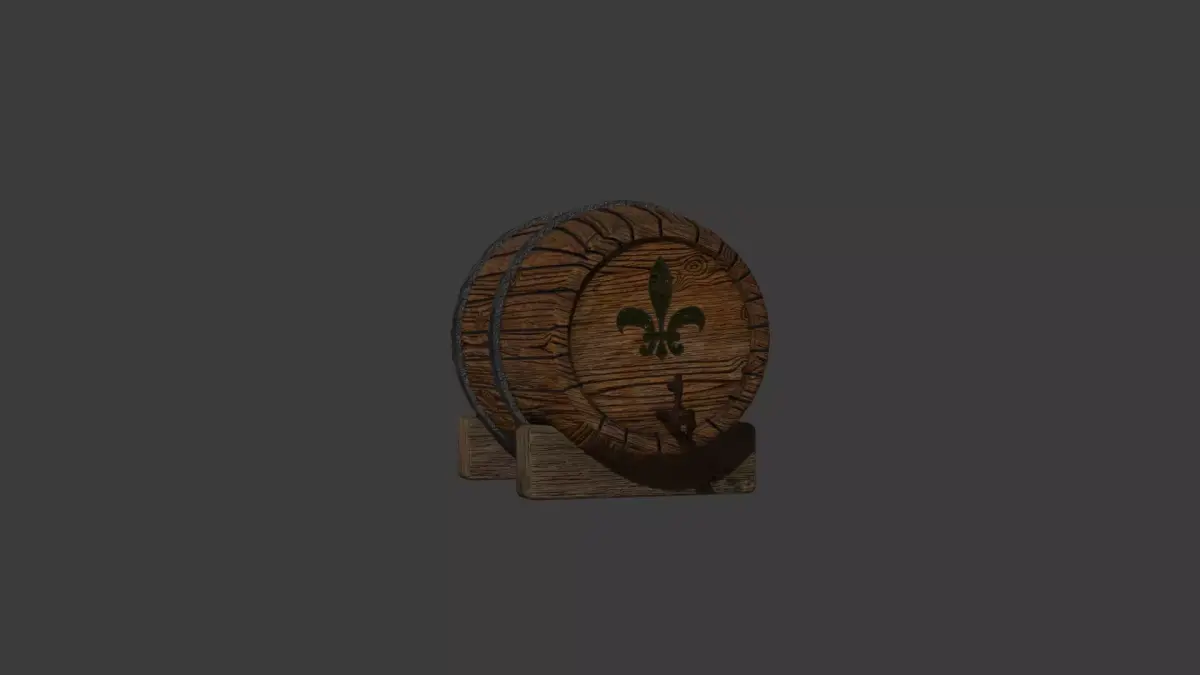 cask ale 3D model