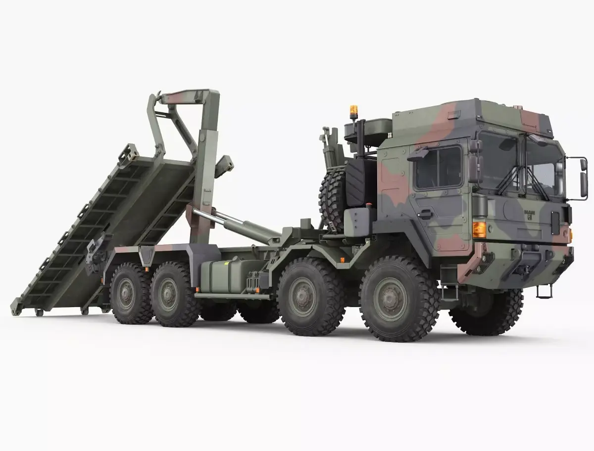 MAN HX77 MULTILIFT 3D model