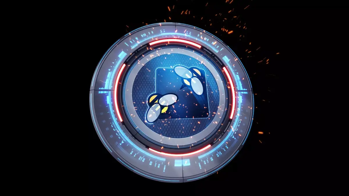Radial Mech Screen 3D model