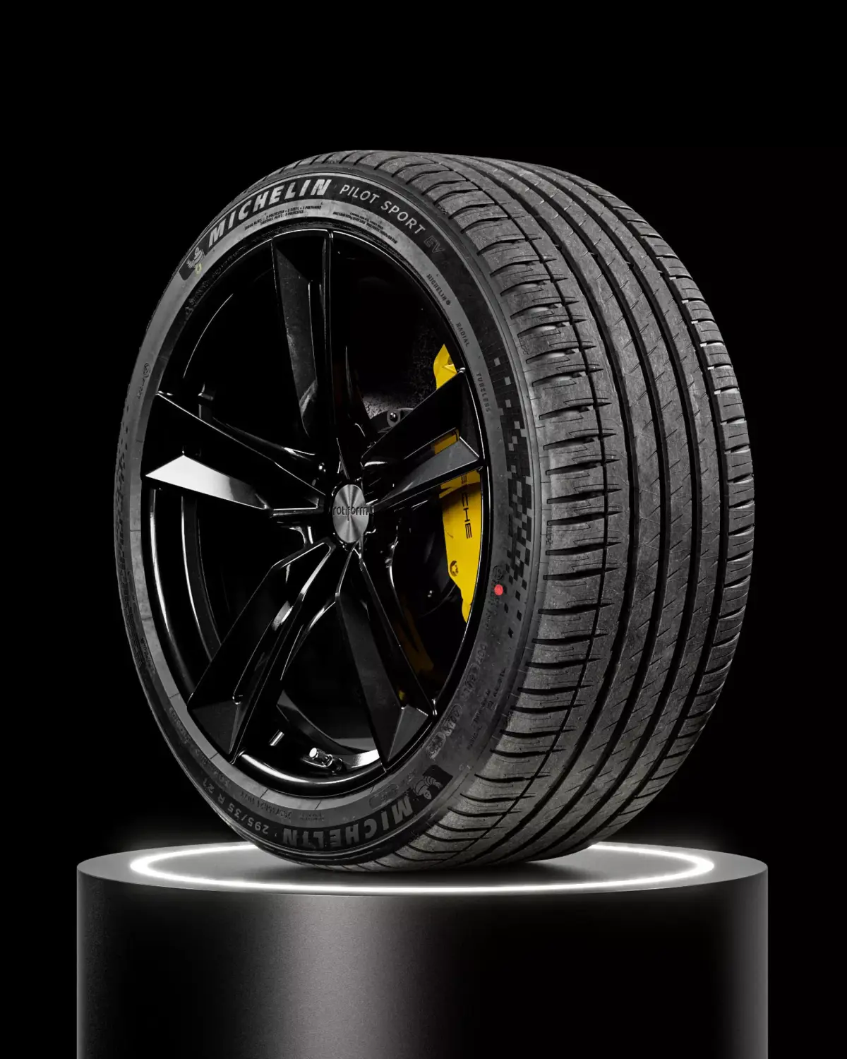 Michelin Pilot Sport EV 295 35 R21 107Y 3D model