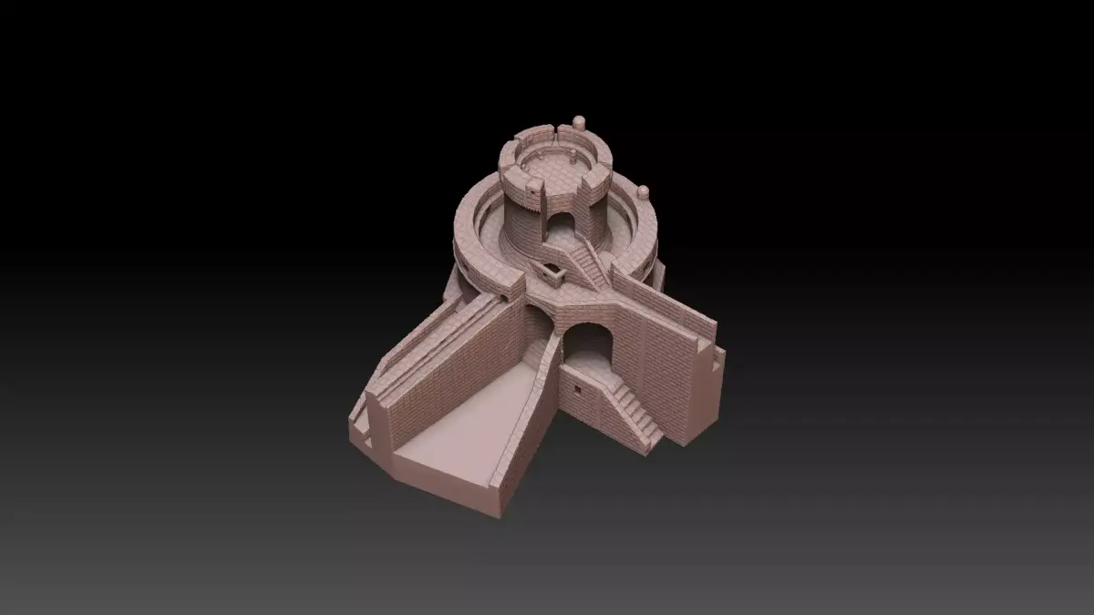 Minceta Fortress Dubrovnik 3D print model purchase