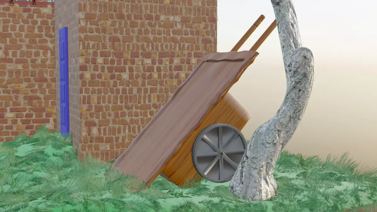 Egyptian Carro Cart 3D model