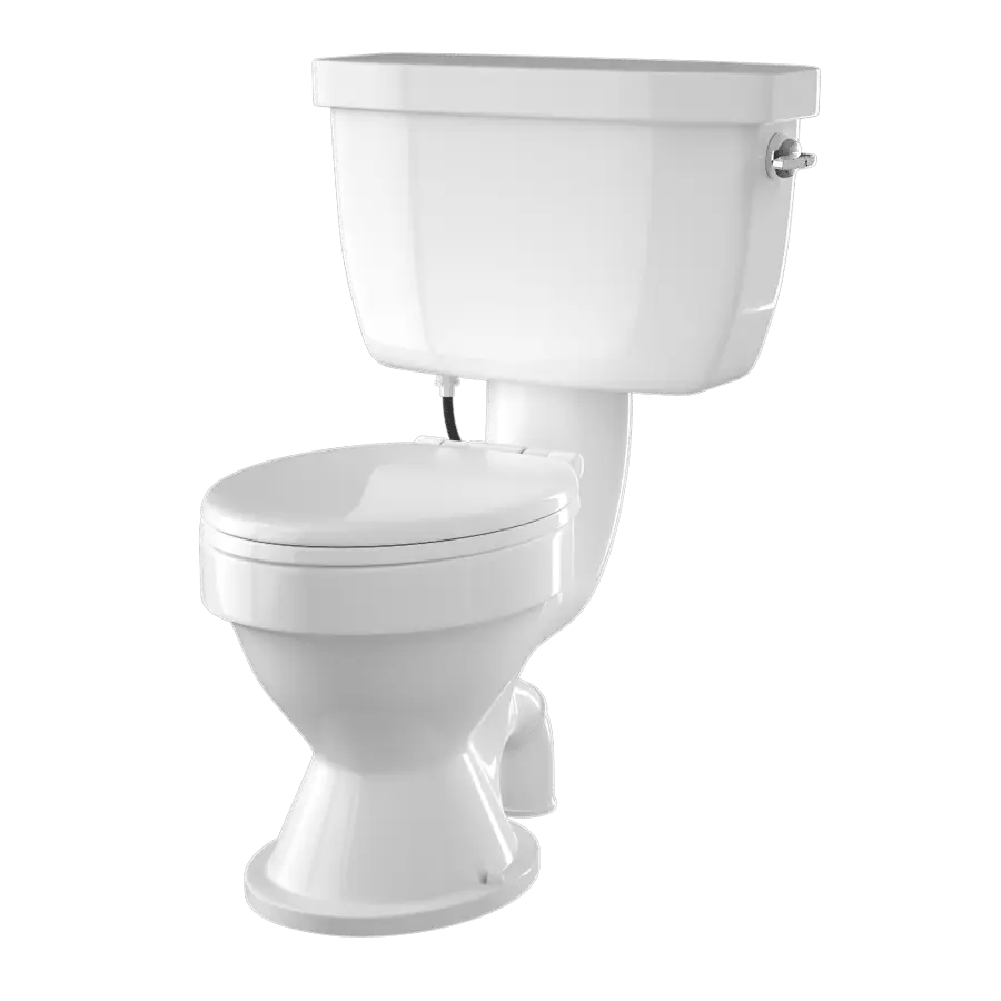  Bathroom Classic Toilet Model, White 