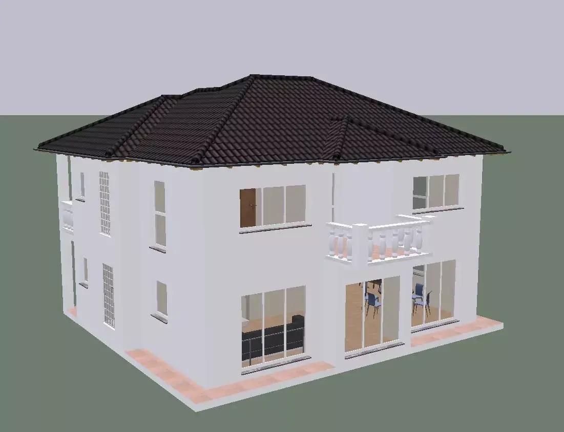 House 04 3D print model purchase