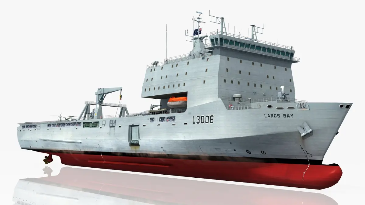 HMAS LARGS BAY L3006 3D model