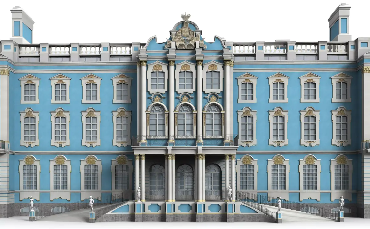 Catherine Palace - Russia 3D model