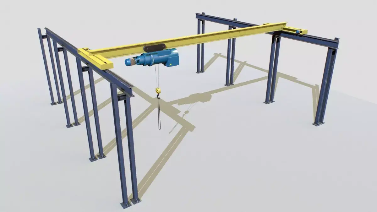 Cranes Unreal Asset Pack Low-poly 3D model