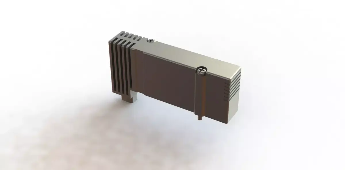 Placa de Blanking SMC SY50M 26 1A Plate 3D model