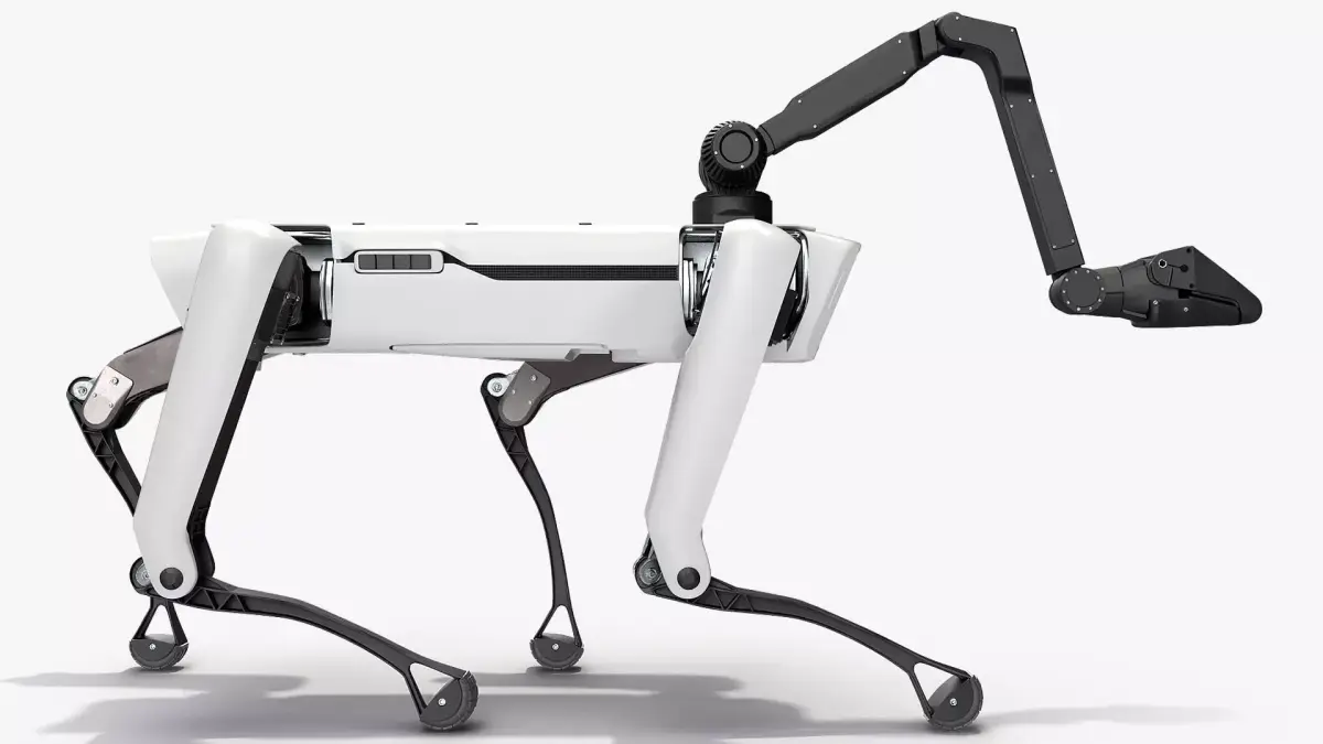 Dog Robot Generic Rigged for Maya 3D model
