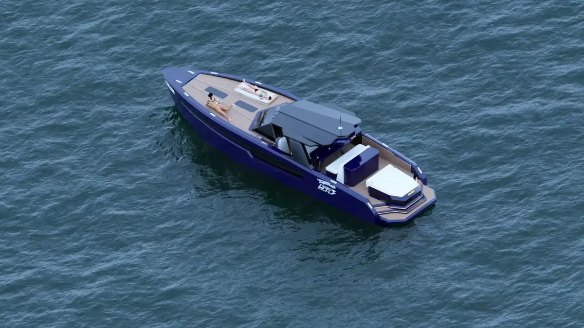 SUPER BOAT 46FT 3D model