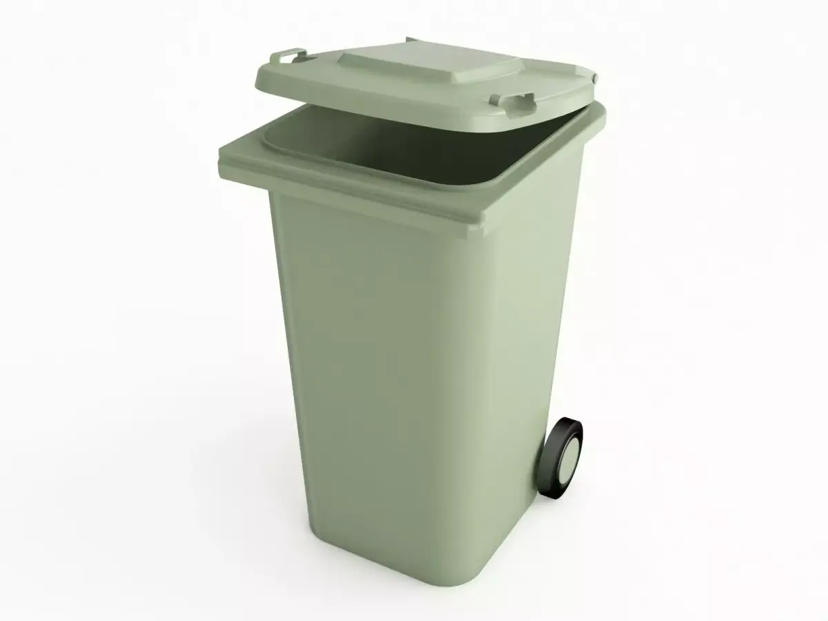 Trash can 17 3D model