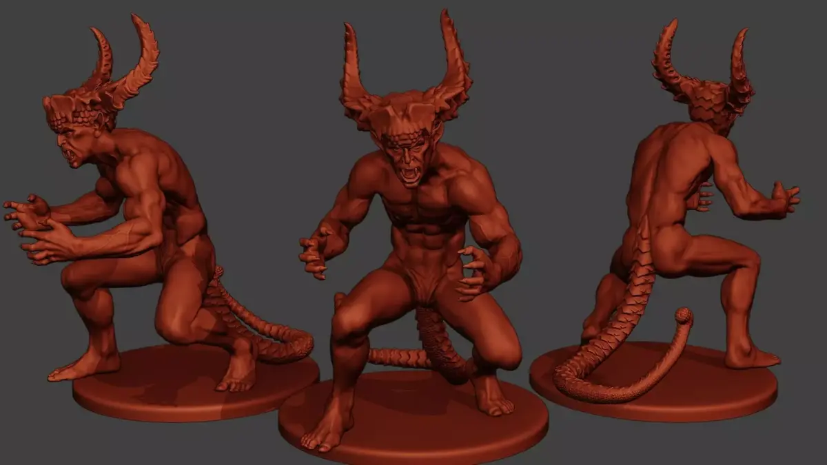 Diablo Model 001 3D print model