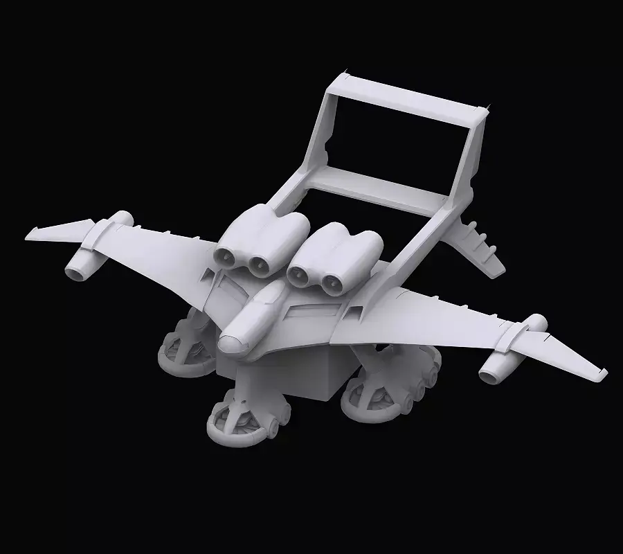 Gundam EF Medea model 3D model