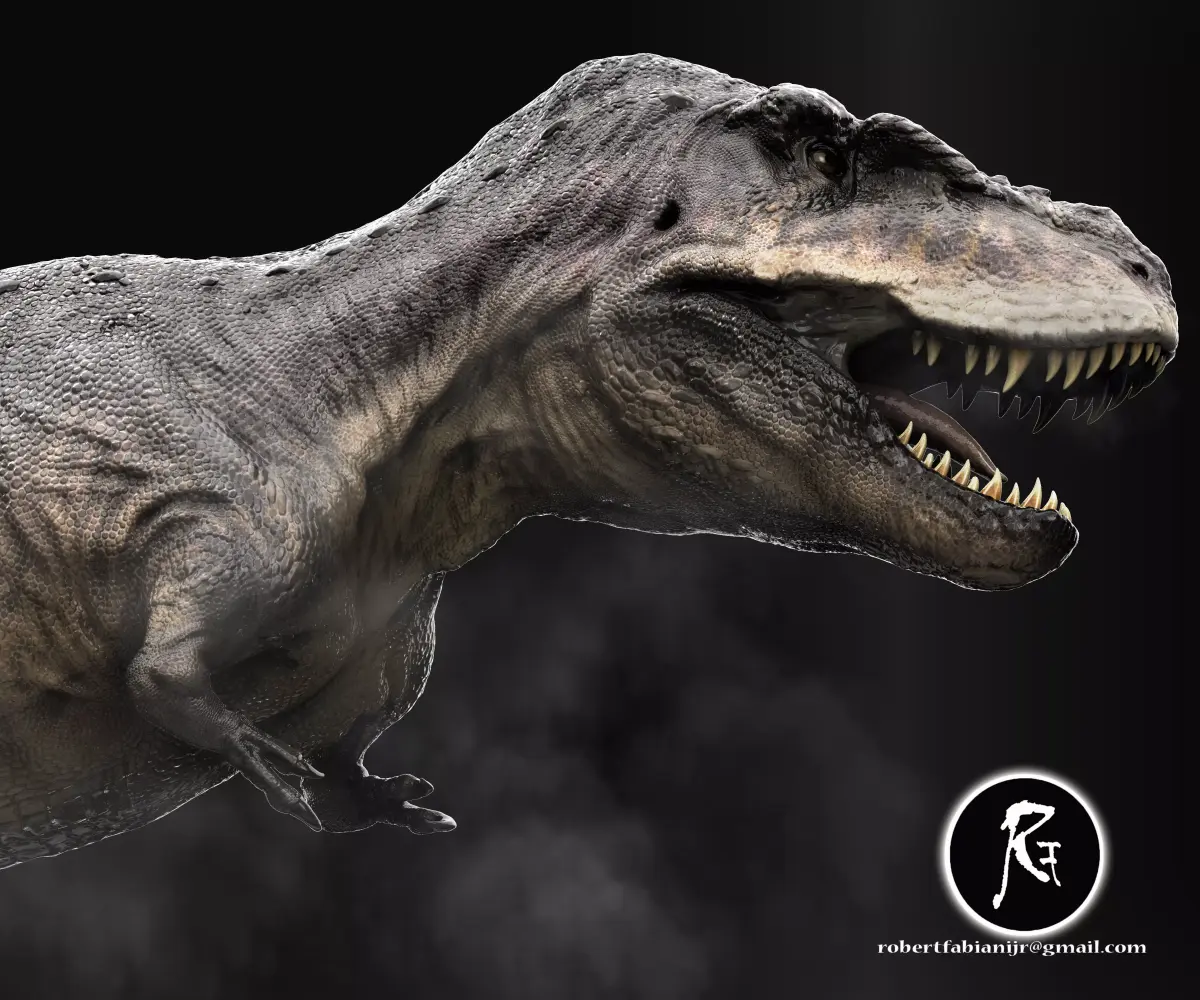 The Ultimate Tarbosaurus bataar Low-poly 3D model