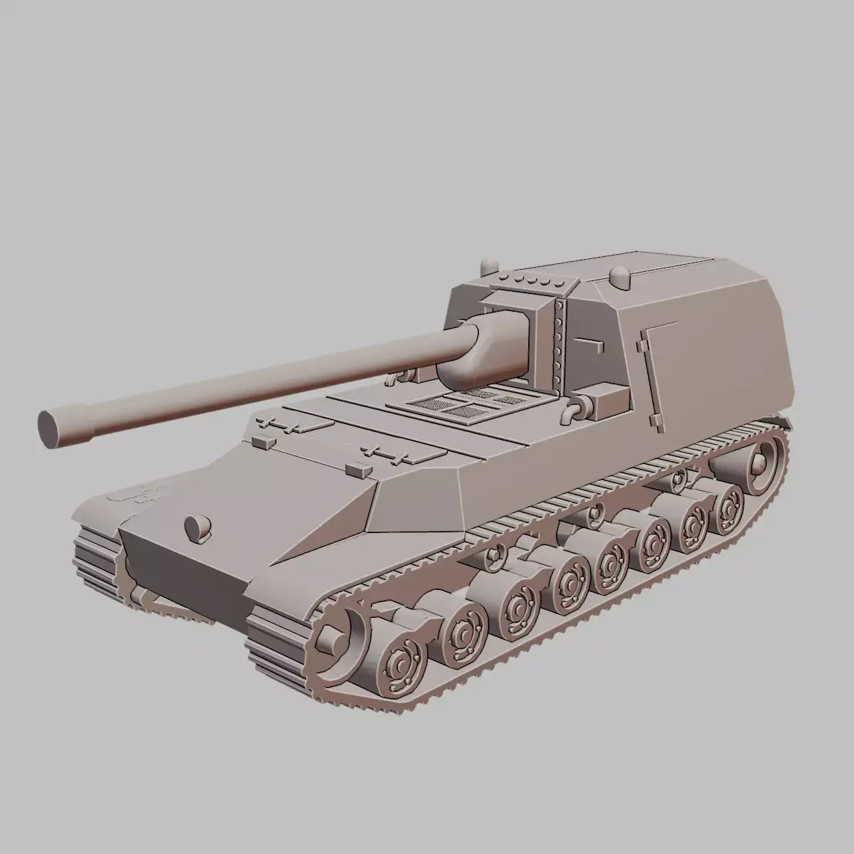 HO-RI Japanese WWII Tank Destroyer 3D Print Model 3D print model