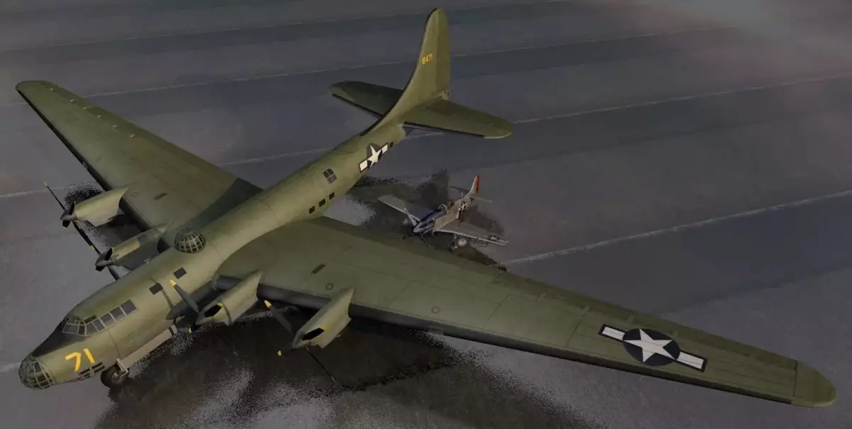Douglas XB-19A Behemoth 3D model