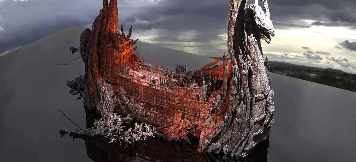 Kharon the Ferryman Grand Ship 3D model