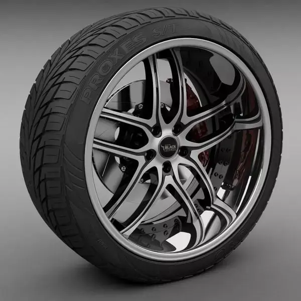 Savini Forged BS-2 Wheel 3D model