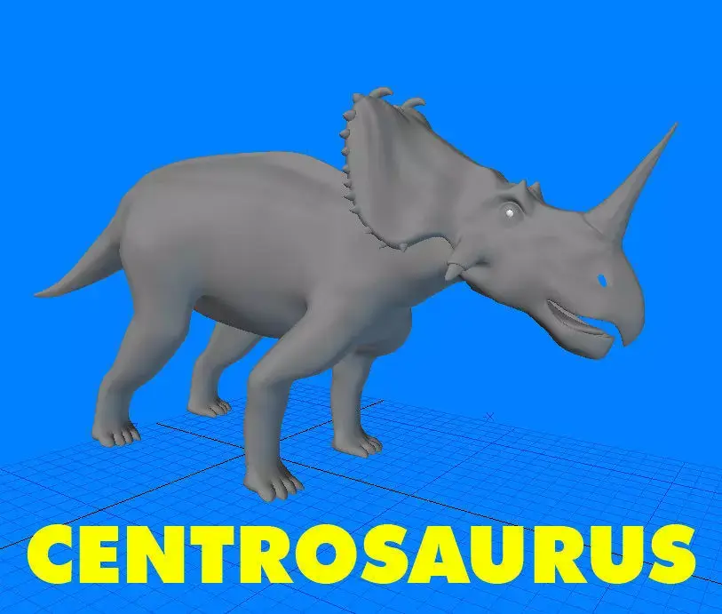 Centrosaurus triceratops 3D model